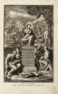  Kircher Athanasius : Physiologia Kircheriana experimentalis, qua summa argumentorum  [..]