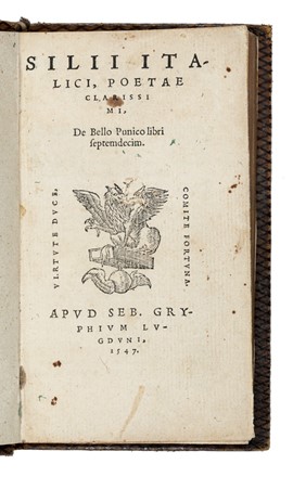 Lotto di 12 opere di letteratura classica.  Gaius Silius Italicus, Naso Publius Ovidius, Tranquillus Gaius Suetonius  - Asta Libri, autografi e manoscritti - Libreria Antiquaria Gonnelli - Casa d'Aste - Gonnelli Casa d'Aste