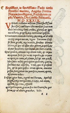  De Forte Angelo : Veritatis redivivae militia... Astronomia, Astrologia, Figurato, Scienze tecniche e matematiche, Occultismo, Collezionismo e Bibliografia  - Auction Books, autographs & manuscripts - Libreria Antiquaria Gonnelli - Casa d'Aste - Gonnelli Casa d'Aste