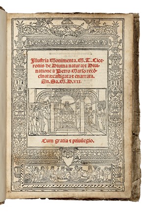  Cicero Marcus Tullius : Illustria monimenta.  - Asta Libri, autografi e manoscritti - Libreria Antiquaria Gonnelli - Casa d'Aste - Gonnelli Casa d'Aste