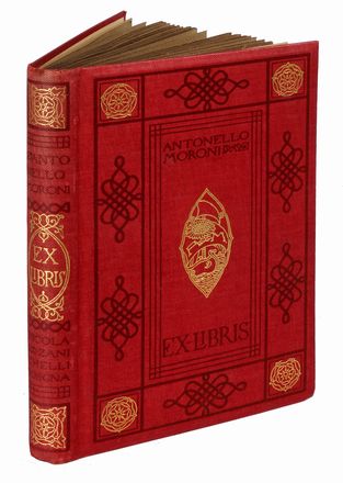  Moroni Antonello : Ex-libris [...] XXXVI xilografie originali con uno scritto di  [..]
