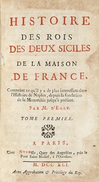  Montenault Charles Philippe : Histoire des rois des Deux Siciles de la Maison de  [..]