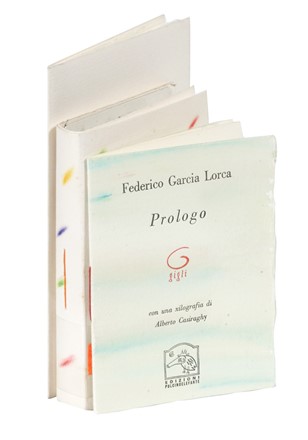  Shakespeare William : Sonetti inediti. Libro d'Artista, Letteratura, Poesia  Federico García Lorca, Alda Merini  - Auction Books, autographs & manuscripts - Libreria Antiquaria Gonnelli - Casa d'Aste - Gonnelli Casa d'Aste