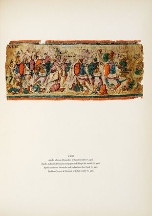 Homerus : ...Ilias ambrosiana. Cod. F. 205 P. Inf. Bibliothecae Ambrosianae Mediolanensis.  [..]