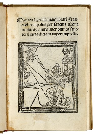  Bonaventura da Bagnoregio (San) : Aurea legenda maior beati Francisci...  - Asta Libri, autografi e manoscritti - Libreria Antiquaria Gonnelli - Casa d'Aste - Gonnelli Casa d'Aste