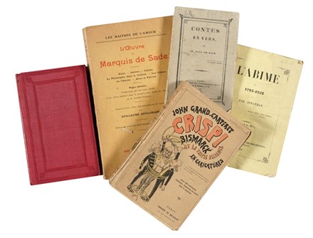 Lotto di 50 opere in lingua francese. Letteratura straniera, Letteratura, Letteratura francese, Letteratura, Letteratura  mile Mabille, Thodore Agrippa (d') Aubign, Catherine de Meurdrac (de la) Guette, Gaultier Garguille  - Auction Books, autographs & manuscripts [timed auction] - Libreria Antiquaria Gonnelli - Casa d'Aste - Gonnelli Casa d'Aste