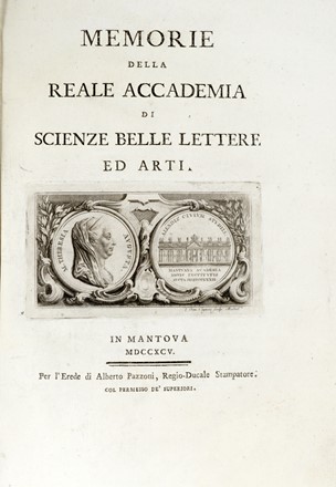 Memorie della Reale Accademia di Scienze Belle Lettere ed arti.  - Asta Libri, autografi e manoscritti - Libreria Antiquaria Gonnelli - Casa d'Aste - Gonnelli Casa d'Aste