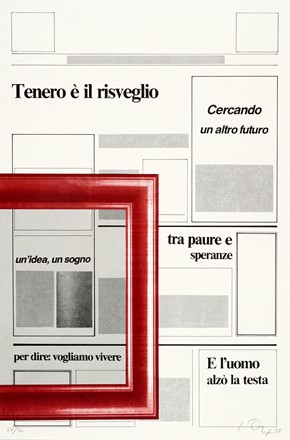  Luciano Ori  (Firenze, 1928 - 2007) : 5 poesie del quotidiano.  - Auction Ancient, modern and contemporary art - Libreria Antiquaria Gonnelli - Casa d'Aste - Gonnelli Casa d'Aste