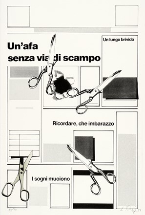  Luciano Ori  (Firenze, 1928 - 2007) : 5 poesie del quotidiano.  - Asta Arte antica, moderna e contemporanea - Libreria Antiquaria Gonnelli - Casa d'Aste - Gonnelli Casa d'Aste