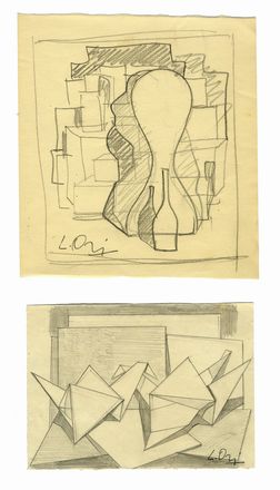  Luciano Ori  (Firenze, 1928 - 2007) : Lotto composto di 60 disegni.  - Auction Ancient, modern and contemporary art - Libreria Antiquaria Gonnelli - Casa d'Aste - Gonnelli Casa d'Aste