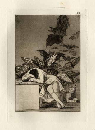  Francisco Goya y Lucientes  (Fuendetodos,, 1746 - Bordeaux,, 1828) : Los Caprichos.  - Asta Arte antica, moderna e contemporanea - Libreria Antiquaria Gonnelli - Casa d'Aste - Gonnelli Casa d'Aste