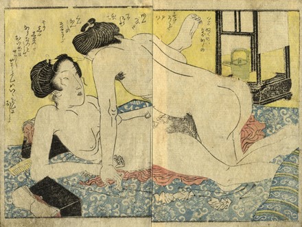 Lotto di sei shunga.  - Auction Ancient, modern and contemporary art - Libreria Antiquaria Gonnelli - Casa d'Aste - Gonnelli Casa d'Aste