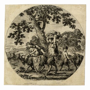  Stefano Della Bella  (Firenze, 1610 - 1664) : Lotto di sei incisioni.  - Auction Ancient, modern and contemporary art - Libreria Antiquaria Gonnelli - Casa d'Aste - Gonnelli Casa d'Aste