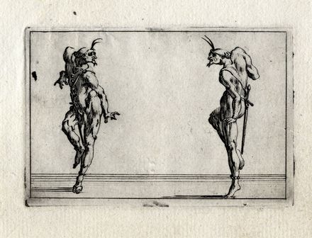  Jacques Callot  (Nancy, 1592 - 1635) : Sette tavole da Capricci di varie figure.  [..]