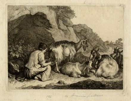  Francesco Londonio  (Milano, 1723 - 1783) : Quattro scene pastorali.  - Asta Arte antica, moderna e contemporanea - Libreria Antiquaria Gonnelli - Casa d'Aste - Gonnelli Casa d'Aste
