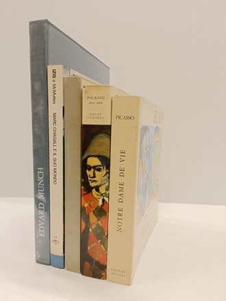 Lotto di 5 opere su Picasso, Munch e Chagall.  Johan Henrik Langaard  - Asta Libri, manoscritti e riviste [ASTA A TEMPO] - Libreria Antiquaria Gonnelli - Casa d'Aste - Gonnelli Casa d'Aste