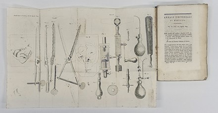 Annali Universali di medicina compilati da Annibale Omodei. Periodici e Riviste, Medicina, Collezionismo e Bibliografia  Annibale Omodei  - Auction Books, autographs & manuscripts [timed auction] - Libreria Antiquaria Gonnelli - Casa d'Aste - Gonnelli Casa d'Aste