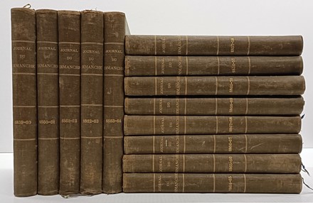 Journal du Dimanche. Litt�rature, Histoire, Voyages, Musique.  - Asta Libri, manoscritti e riviste [ASTA A TEMPO] - Libreria Antiquaria Gonnelli - Casa d'Aste - Gonnelli Casa d'Aste