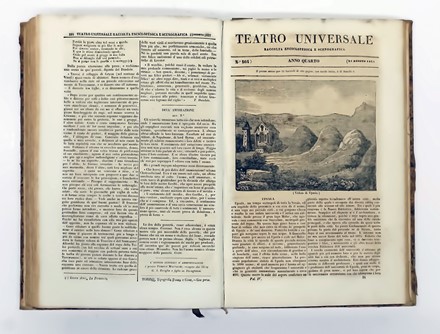 Teatro Universale. Raccolta enciclopedica e scenografica...  - Asta Libri, manoscritti e riviste [ASTA A TEMPO] - Libreria Antiquaria Gonnelli - Casa d'Aste - Gonnelli Casa d'Aste