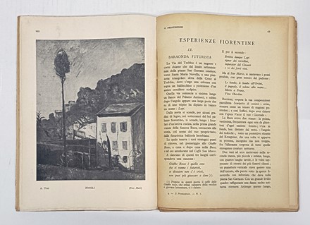 Il Frontespizio.  Ardengo Soffici  (Rignano sull'Arno (Firenze), 1879 - Forte dei Marmi (Lucca), 1964), Ottone Rosai  (Firenze, 1895 - Ivrea, 1957), Carlo Carrà  (Quargnento, 1881 - Milano, 1966), Lorenzo Viani  (Viareggio, 1882 - Ostia, 1936), Giorgio Morandi  (Bologna, 1890 - 1964), Piero Bargellini  (1897 - 1980)  - Asta Libri, manoscritti e riviste [ASTA A TEMPO] - Libreria Antiquaria Gonnelli - Casa d'Aste - Gonnelli Casa d'Aste