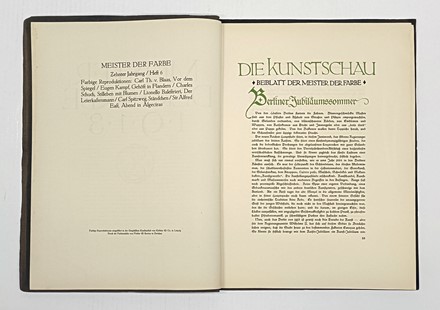 Meister der Farbe.  - Asta Libri, manoscritti e riviste [ASTA A TEMPO] - Libreria Antiquaria Gonnelli - Casa d'Aste - Gonnelli Casa d'Aste