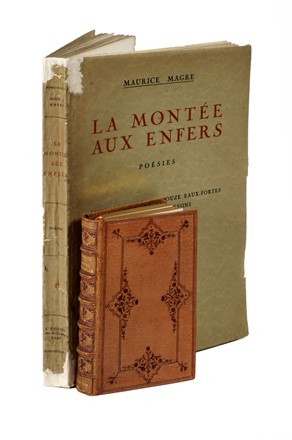  Magre Maurice : La Monte aux Enfers. Letteratura francese, Erotica  Edouard Chimot  (Lilla, 1880 - Parigi, 1959), Longus Sophista  - Auction Books, autographs & manuscripts [timed auction] - Libreria Antiquaria Gonnelli - Casa d'Aste - Gonnelli Casa d'Aste