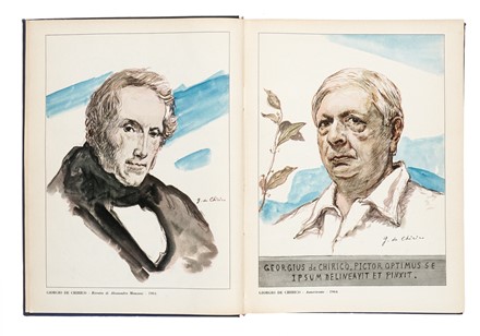  Manzoni Alessandro : I promessi sposi. Storia milanese del secolo XVII [...]. Prefazione di Alfredo Galletti. Testo a cura di Domenico Bulferetti.  Giorgio De Chirico  (Volos, 1888 - Roma, 1978)  - Asta Libri, manoscritti e riviste [ASTA A TEMPO] - Libreria Antiquaria Gonnelli - Casa d'Aste - Gonnelli Casa d'Aste