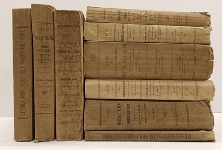 Atti della Società italiana per il Progresso delle Scienze...  - Asta Libri, manoscritti e riviste [ASTA A TEMPO] - Libreria Antiquaria Gonnelli - Casa d'Aste - Gonnelli Casa d'Aste