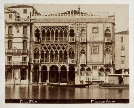  Paolo Salviati  (Venezia, 1818 - 1894) : Lotto di 16 vedute di Venezia.  - Asta Fotografie storiche - Libreria Antiquaria Gonnelli - Casa d'Aste - Gonnelli Casa d'Aste