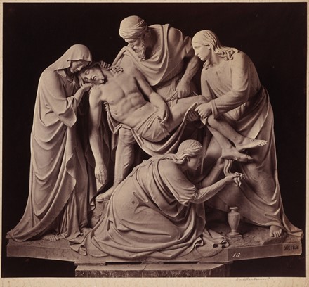  James Anderson  (Blencarn, 1813 - Roma, 1877) : Lotto di tre riproduzioni di opere di scultura austriaco-tedesca del XIX secolo.  - Asta Fotografie storiche - Libreria Antiquaria Gonnelli - Casa d'Aste - Gonnelli Casa d'Aste