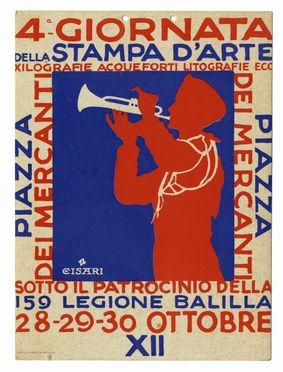  Giuseppe Renato Bertelli  (Lastra a Signa, 1900 - Firenze, 1974) : Profilo continuo  [..]