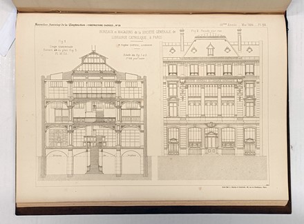 Nouvelles Annales de la Construction. Publication rapide et �conomique des documents [...] relatifs � la construction fran�aise et �trang�re. Periodici e Riviste, Ingegneria, Collezionismo e Bibliografia, Scienze tecniche e matematiche  - Auction Books, autographs & manuscripts [timed auction] - Libreria Antiquaria Gonnelli - Casa d'Aste - Gonnelli Casa d'Aste