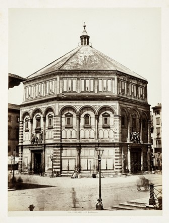  Autori vari : Scatola con una raccolta di 43 fotografie: vedute di Firenze.  Giacomo Brogi  (Firenze, 1822 - 1881), Giorgio Sommer  (Francoforte sul Meno, 1834 - Napoli, 1914)  - Asta Fotografie storiche - Libreria Antiquaria Gonnelli - Casa d'Aste - Gonnelli Casa d'Aste