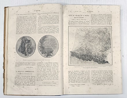 La Nature. Revue des sciences et de leurs applications aux arts et a l'industrie. Periodici e Riviste, Scienze tecniche e matematiche, Collezionismo e Bibliografia  Gaston Tissandier  - Auction Books, autographs & manuscripts [timed auction] - Libreria Antiquaria Gonnelli - Casa d'Aste - Gonnelli Casa d'Aste