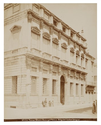  Pietro Poppi  (Cento, 1833 - Bologna, 1914) : Lotto di quattro albumine: vedute di Vicenza e Ferrara.  - Asta Fotografie storiche - Libreria Antiquaria Gonnelli - Casa d'Aste - Gonnelli Casa d'Aste