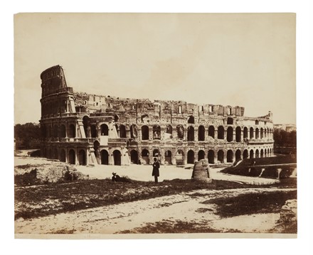  Giorgio Sommer  (Francoforte sul Meno, 1834 - Napoli, 1914) : Lotto di quattro vedute di Roma.  Edmondo Behles  (Heidenheim, 1841 - Roma, 1921)  - Auction Fotografie storiche - Libreria Antiquaria Gonnelli - Casa d'Aste - Gonnelli Casa d'Aste