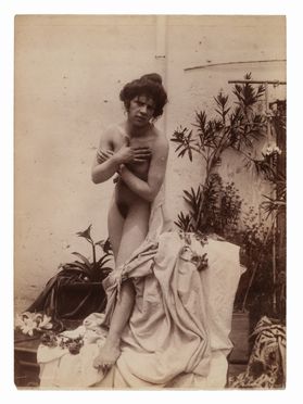  Vincenzo Galdi  (Napoli, 1871 - Roma, 1961) : Lotto di due studi di nudo femminile.  - Auction Fotografie storiche - Libreria Antiquaria Gonnelli - Casa d'Aste - Gonnelli Casa d'Aste