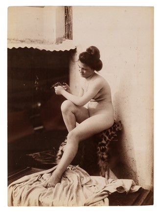  Vincenzo Galdi  (Napoli, 1871 - Roma, 1961) : Lotto di due studi di nudo femminile.  - Auction Fotografie storiche - Libreria Antiquaria Gonnelli - Casa d'Aste - Gonnelli Casa d'Aste