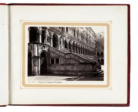  Giorgio Sommer  (Francoforte sul Meno, 1834 - Napoli, 1914) : Album 'Venezia', con 26 albumine.  - Auction Fotografie storiche - Libreria Antiquaria Gonnelli - Casa d'Aste - Gonnelli Casa d'Aste