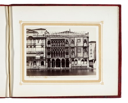  Giorgio Sommer  (Francoforte sul Meno, 1834 - Napoli, 1914) : Album 'Venezia', con 26 albumine.  - Auction Fotografie storiche - Libreria Antiquaria Gonnelli - Casa d'Aste - Gonnelli Casa d'Aste