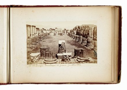  Michele Amodio  (Napoli,  - 1913) : Album 'Pompei', con 24 fotografie.  - Auction Fotografie storiche - Libreria Antiquaria Gonnelli - Casa d'Aste - Gonnelli Casa d'Aste
