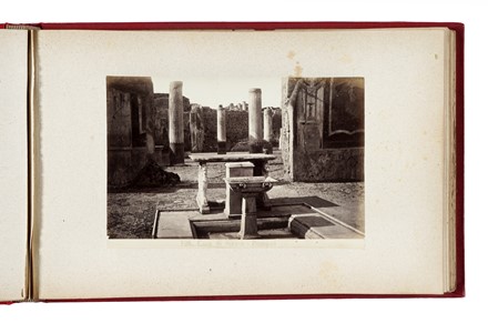  Eufrasio Mauri  (attivo a Napoli, ) : Album 'Pompei', con 48 fotografie.  - Auction Fotografie storiche - Libreria Antiquaria Gonnelli - Casa d'Aste - Gonnelli Casa d'Aste