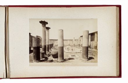  Eufrasio Mauri  (attivo a Napoli, ) : Album 'Pompei', con 48 fotografie.  - Auction Fotografie storiche - Libreria Antiquaria Gonnelli - Casa d'Aste - Gonnelli Casa d'Aste