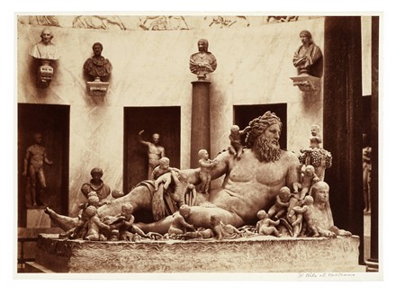  Henri B�guin  (Ginevr&agrave;, ) [attribuito a] : Lotto di quattro fotografie: vedute di Roma e dintorni.  - Asta Fotografie storiche - Libreria Antiquaria Gonnelli - Casa d'Aste - Gonnelli Casa d'Aste