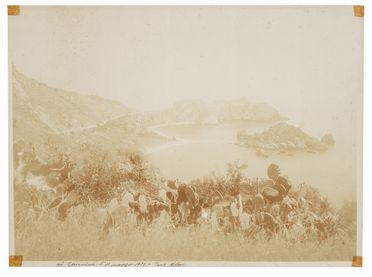  Giovanni Crupi  (Taormina, 1859 - 1925) : Lotto di sette fotografie: vedute di  [..]