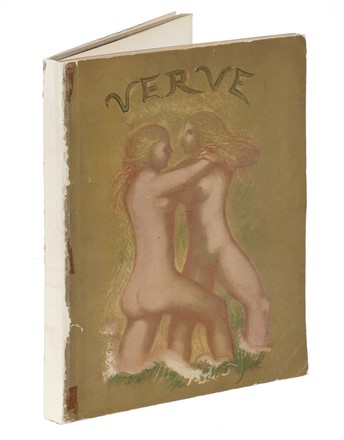 Verve. Revue artistique et litt�raire paraissant quatre fois par an. Volume II; n. 5-6. Periodici e Riviste, Libro d'Artista, Collezionismo e Bibliografia, Collezionismo e Bibliografia  Georges Braque  (Argenteuil, 1882 - Parigi, 1963), Georges Rouault  (Paris, 1871 - 1958), Andr� Derain  (Chatou, 1880 - Garches, 1954), Fernand L�ger  (Argentan, 1881 - Gif-sur-Yvette, 1955), Paul Klee, Pierre Bonnard  (Fontenay-aux-Roses, 1867 - Le Cannet, 1947), Henri Matisse  (Le Cateau-Cambr�sis, 1869 - Nizza, 1954), Aristide Maillol  (Banyuls-sur-Mer, 1861 - Banyuls-sur-Mer, 1944)  - Auction Books, autographs & manuscripts [timed auction] - Libreria Antiquaria Gonnelli - Casa d'Aste - Gonnelli Casa d'Aste