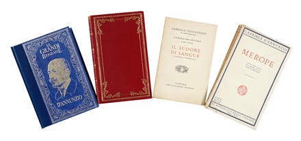  D'Annunzio Gabriele : Raccolta di 45 opere di e su Gabriele D'Annunzio.  Pietro Chiara  - Auction Books, autographs & manuscripts [timed auction] - Libreria Antiquaria Gonnelli - Casa d'Aste - Gonnelli Casa d'Aste