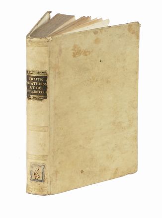  Buddeus Johann Franz : Trait de l'athisme et de la superstition. Occultismo, Letteratura francese, Letteratura  - Auction Books, autographs & manuscripts - Libreria Antiquaria Gonnelli - Casa d'Aste - Gonnelli Casa d'Aste