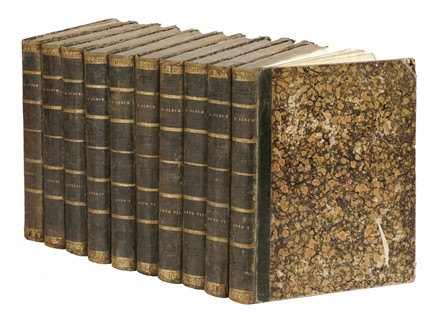  De Angelis Giovanni : L'album giornale letterario e di belle arti. Anno primo, volume 1 (-anno X, volume decimo). Periodici e Riviste, Collezionismo e Bibliografia  - Auction Books, autographs & manuscripts [timed auction] - Libreria Antiquaria Gonnelli - Casa d'Aste - Gonnelli Casa d'Aste