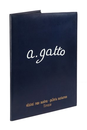  Gatto Alfonso : Alfonso Gatto. 5 litografie, 5 poesie, 1 poesia autografata. Libro d'Artista, Collezionismo e Bibliografia  - Auction Books, autographs & manuscripts [timed auction] - Libreria Antiquaria Gonnelli - Casa d'Aste - Gonnelli Casa d'Aste
